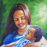 Paintings - Mothers Pride - Acrylic On Canvas